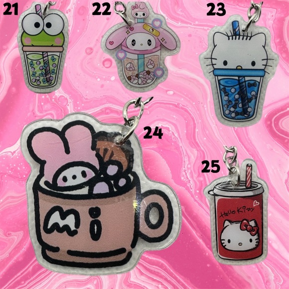 Cutie Drink KBK Keychains - Picture 6 of 9